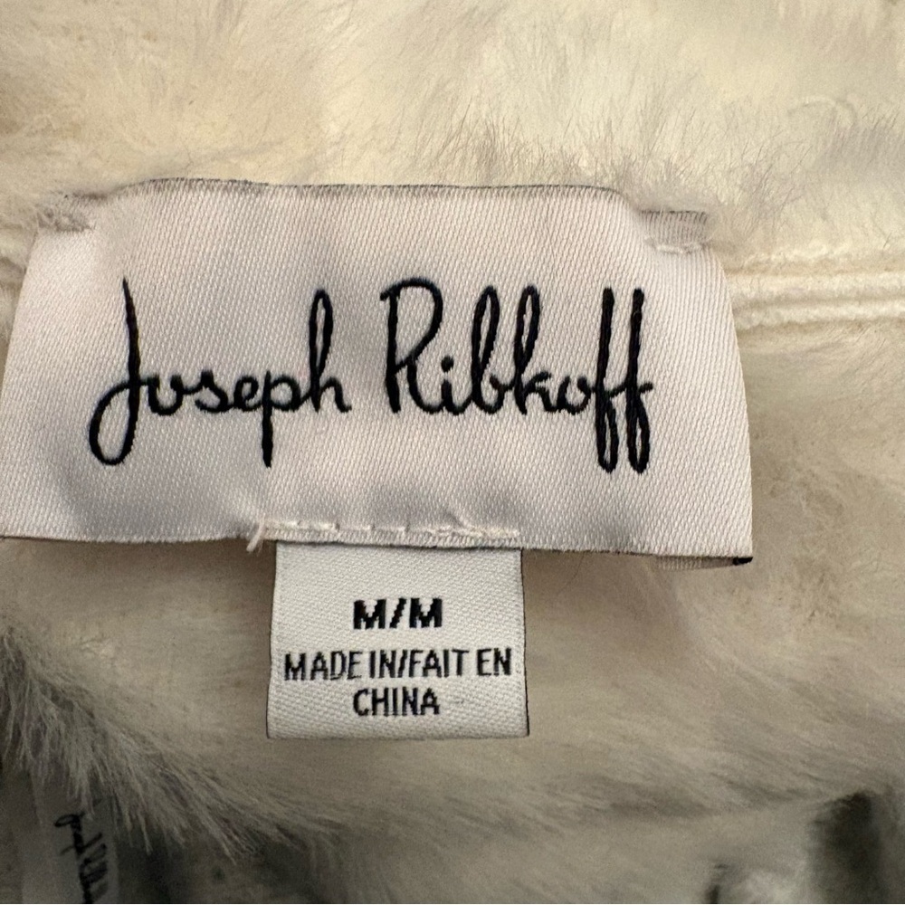 Joseph Ribkoff open front cardigan soft fuzzy warm - Picture 6 of 11